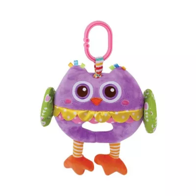 Lichidare de Stoc - Jucarie muzicala din plus, 32 cm, Violet Owl, bebelorelli.ro