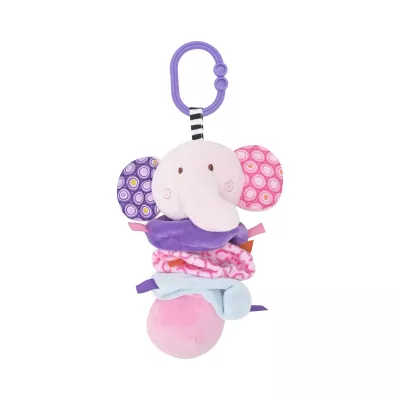 Jucarii de plus, 16 cm, cu vibratie, zornaitoare, 0 luni+, elefant