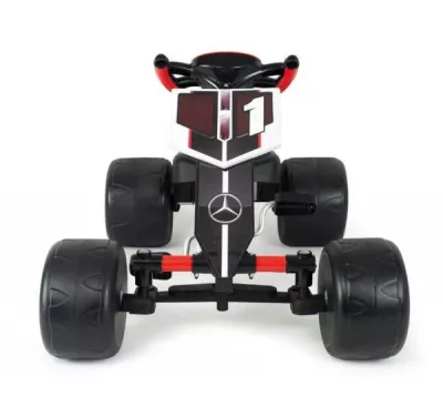 Kart pentru copii, licentiat Mercedes Benz, actionare cu pedale, design sport, 2-4 ani