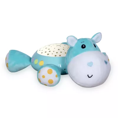 Lampa de veghe, cu sunete si proiector, Hippo