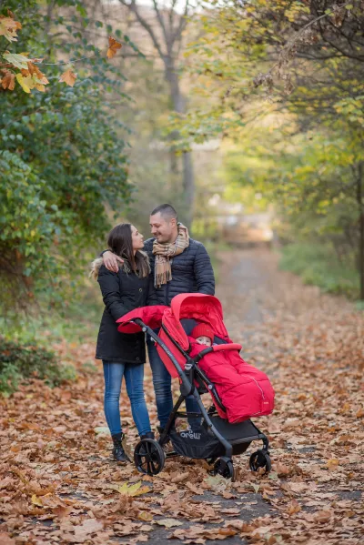 Lichidare de Stoc - Manusa de iarna pentru manerul căruciorului, Black, bebelorelli.ro