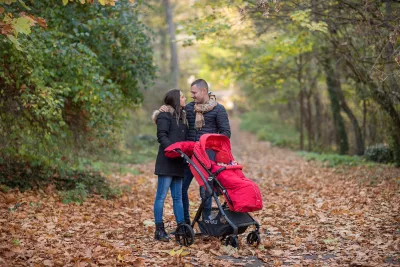 Manusa de iarna pentru manerul căruciorului, Black