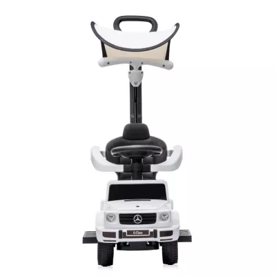 Masinuta de teren,  Mercedes-Benz G350D, maner parental , copertina, White