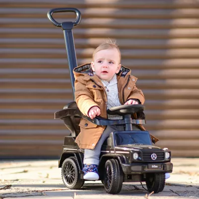 Masinuta de teren,  Mercedes-Benz G350D, maner parental, Red