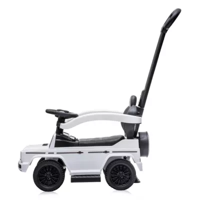 Masinuta de teren,  Mercedes-Benz G350D, maner parental, White