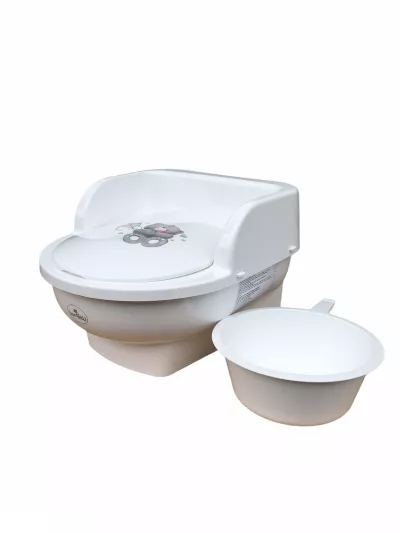 Minitoaleta pentru copii, Bear White