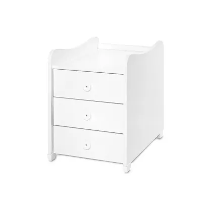 Mobilier Maxi Plus, 70x160 cm, transformabil, Trio White