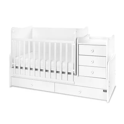 Mobilier Maxi Plus, 70x160 cm, transformabil, Trio White