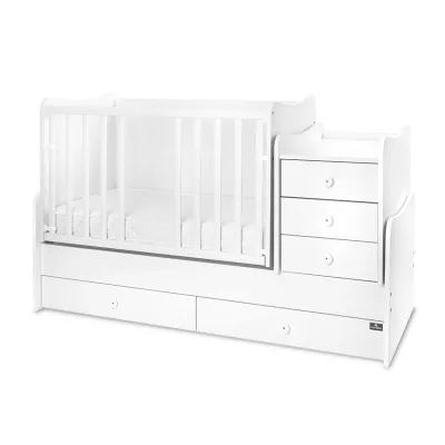 Mobilier Maxi Plus, 70x160 cm, transformabil, Trio White