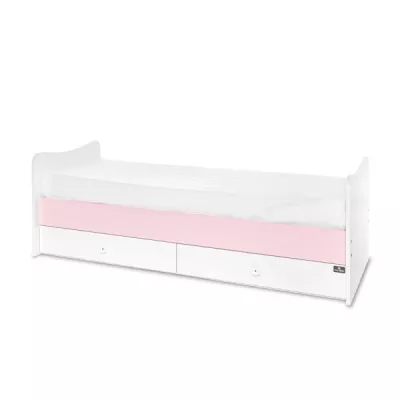 Mobilier multifunctional, Maxi Plus, 70 x 160 cm, transformabil, Trio White Orchid Pink