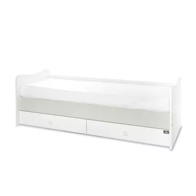 Mobilier multifunctional, Maxi Plus, 70 x 160 cm, transformabil, Trio White Milky Green