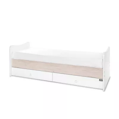 Mobilier multifunctional, Maxi Plus, 70 x 160 cm, transformabil, Trio White Light Oak