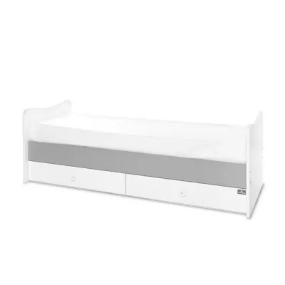 Mobilier multifunctional, Maxi Plus, 70 x 160 cm, transformabil, Trio White Stone Grey