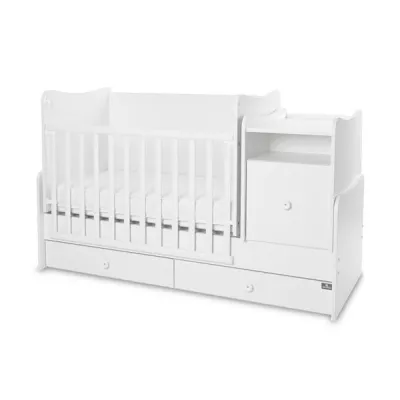 Mobilier multifunctional Trend Plus, 167 x 72 x 105 cm, transformabil, Trio White