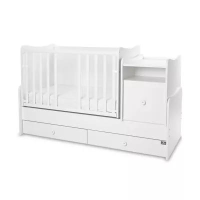 Mobilier multifunctional Trend Plus, 167 x 72 x 105 cm, transformabil, Trio White