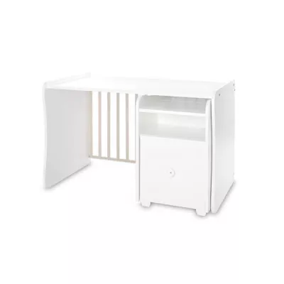 Mobilier multifunctional Trend Plus, 167 x 72 x 105 cm, transformabil, Trio White