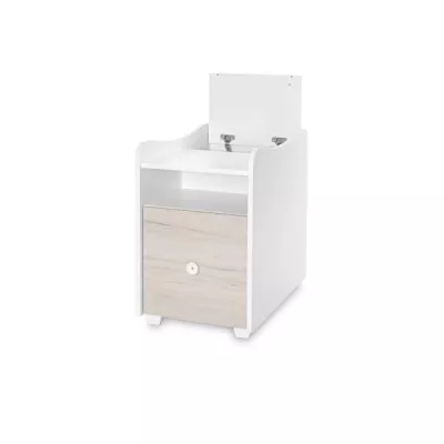 Mobilier multifunctional, Trend Plus, 167 x 72 x 105 cm, transformabil, Trio White Light Oak
