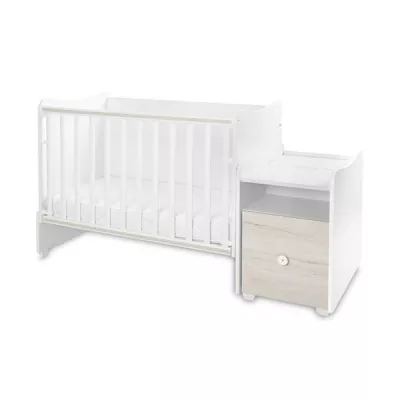 Mobilier multifunctional, Trend Plus, 167 x 72 x 105 cm, transformabil, Trio White Light Oak