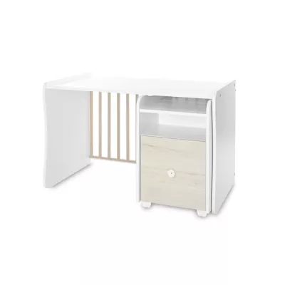 Mobilier multifunctional, Trend Plus, 167 x 72 x 105 cm, transformabil, Trio White Light Oak
