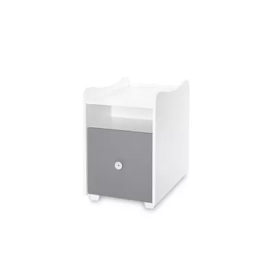 Mobilier multifunctional, Trend Plus, 167 x 72 x 105 cm, transformabil, Trio White Stone Grey