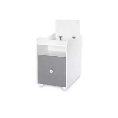 Mobilier multifunctional, Trend Plus, 167 x 72 x 105 cm, transformabil, Trio White Stone Grey
