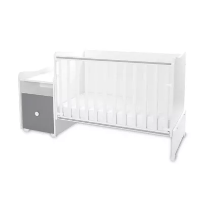 Mobilier multifunctional, Trend Plus, 167 x 72 x 105 cm, transformabil, Trio White Stone Grey