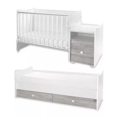 Mobilier multifunctional, Trend Plus, 167 x 72 x 105 cm, transformabil, Trio White Artwood