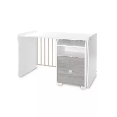 Mobilier multifunctional, Trend Plus, 167 x 72 x 105 cm, transformabil, Trio White Artwood