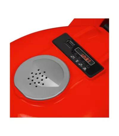 Motocicleta electrica pentru copii, Injusa, licenta Honda CBR , 12V, include roti ajutatoare, 3-6 Ani