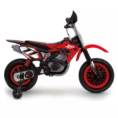 Motociclete electrice - Motocicleta electrica pentru copii, Injusa, Thunder Max VX, 12V, frana electrica, 3 Ani+, bebelorelli.ro