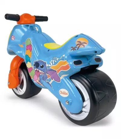 Motociclete - Motocicleta pentru copii, Injusa, licenta Disney, Stitch, 18-36 luni, bebelorelli.ro
