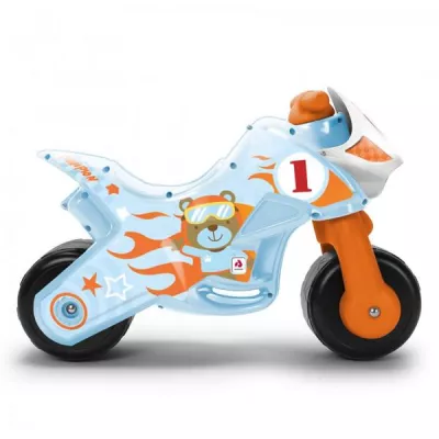 Motociclete - Motocicleta pentru copii, Injusa, Twin Dessert, roti late din plastic, 18 luni+, bebelorelli.ro