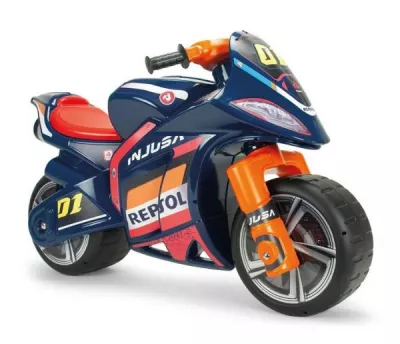 Motocicleta pentru copii tip ride-on, Repsol Winner, fara pedale, stabila si rezistenta, 3 ani+, max. 50 kg