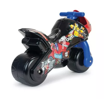 Motocicleta Ride-On pentru copii, Injusa, Transformers Twin Dessert, max. 30 kg, 18 luni+