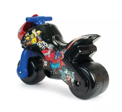 Motocicleta Ride-On pentru copii, Injusa, Transformers Twin Dessert, max. 30 kg, 18 luni+