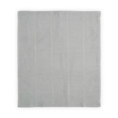 Perne si paturici - Paturica crosetata din bumbac, 75x100 cm, Grey, bebelorelli.ro