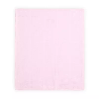 Paturica crosetata din bumbac, 75x100 cm, Pink