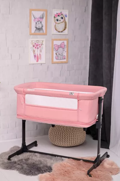 Patut 2 in 1 Co Sleeper, Milano, Pink