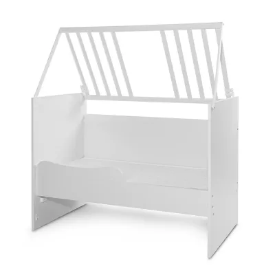 Patut modular multifunctional, 5 confirgurari diferite, 190 x 72 cm, Multi, White