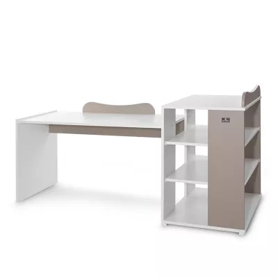 Patut modular multifunctional, 5 confirgurari diferite, 190 x 72 cm, Multi, White & String