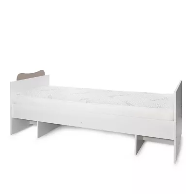 Patut modular multifunctional, 5 confirgurari diferite, 190 x 72 cm, Multi, White & String