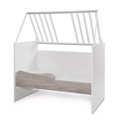 Patut modular multifunctional, 5 confirgurari diferite, 190 x 72 cm, Multi, White & Artwood