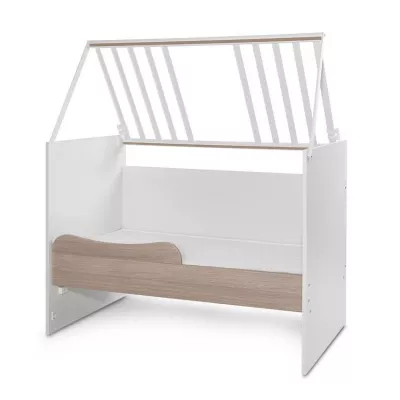 Patut modular multifunctional, 5 confirgurari diferite, 190 x 72 cm, Multi, White & Amber