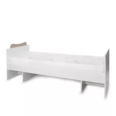 Patut modular multifunctional, 5 confirgurari diferite, 190 x 72 cm, Multi, White & Amber