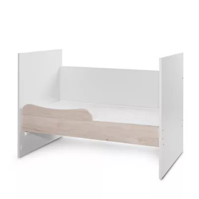 Patut modular multifunctional, 5 confirgurari diferite, 190 x 72 cm, Multi, White & Light Oak