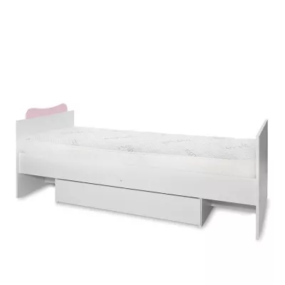 Patut modular multifunctional, 5 confirgurari diferite, 190 x 72 cm, Multi, White Orchid Pink
