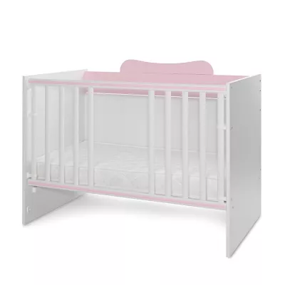 Patut modular multifunctional, 5 confirgurari diferite, 190 x 72 cm, Multi, White Orchid Pink