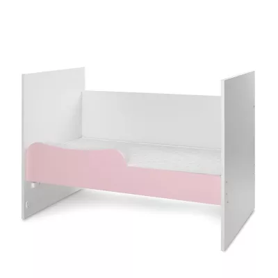 Patut modular multifunctional, 5 confirgurari diferite, 190 x 72 cm, Multi, White Orchid Pink