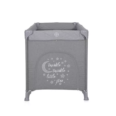 Patut pliabil Noemi, 1 nivel, Cool Grey Star