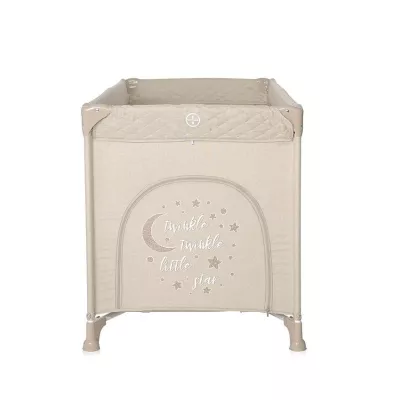 Patut pliabil Noemi, 1 nivel, Fog Beige Star